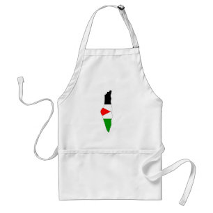 Palestina flaggakarta förkläde