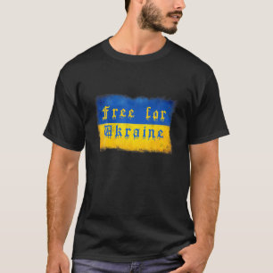 Palestina för Ukraina - fred för Ukraina och värld T Shirt