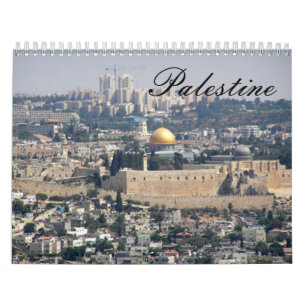Palestina fotografikalender kalender