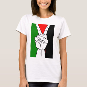 Palestina fredflagga t-shirt