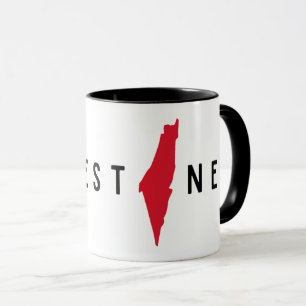 Palestina Fritt Palestina Fria Gaza Mugg