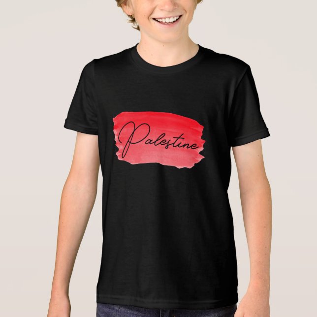 Palestina, Gaza fritt T Shirt (Framsida)