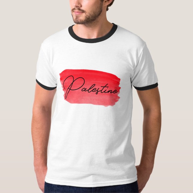 Palestina, Gaza fritt T Shirt (Framsida)
