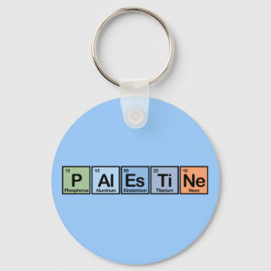 Palestina gjord av Inslag Nyckelring