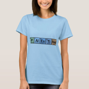 Palestina gjorde av inslag t shirt