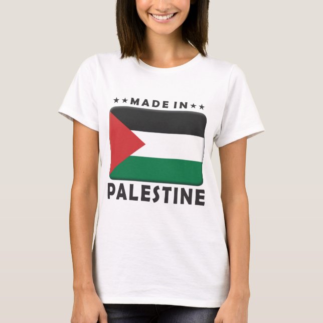 Palestina gjorde t-shirt (Framsida)