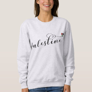 Palestina Heart-Flagga, Palestina T Shirt