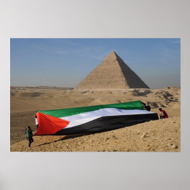 Palestina i Egypten Poster (Framsidan)