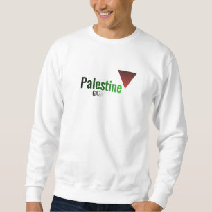 "PALESTINA IN MY HEART, GAZA IN MY SOUL" LÅNG ÄRMAD TRÖJA