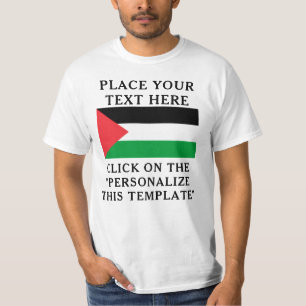 PALESTINA - ISRAEL Krig Personlig T Shirt