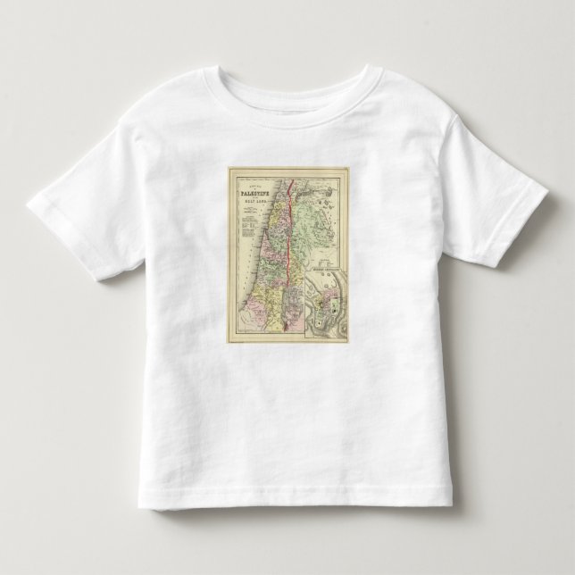 Palestina Jerusalem 2 Tee (Framsida)