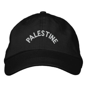 PALESTINA: Justerbar Hat Broderad Keps