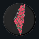 Palestina Karta fullt Watermelons | Gratis palesti Magnet<br><div class="desc">Efter sex dagar krig 1967 förbjöd den israeliska regeringen den palestinska flagga. Vattenmelonen tog sin ställe på grund av att den delade flagga färg: rött, svart, vitt och grönt. Frukten kan ses från Gazas stenmurar till Ramallahs gallerier, som antyder Palestinas politiska historia. Den palestinska fullt Karta i Watermelons är designad...</div>