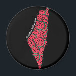 Palestina Karta fullt Watermelons | Gratis palesti Magnet<br><div class="desc">Efter sex dagar krig 1967 förbjöd den israeliska regeringen den palestinska flagga. Vattenmelonen tog sin ställe på grund av att den delade flagga färg: rött, svart, vitt och grönt. Frukten kan ses från Gazas stenmurar till Ramallahs gallerier, som antyder Palestinas politiska historia. Den palestinska fullt Karta i Watermelons är designad...</div>