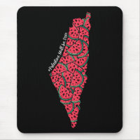Palestina Karta fullt Watermelons | Gratis palesti