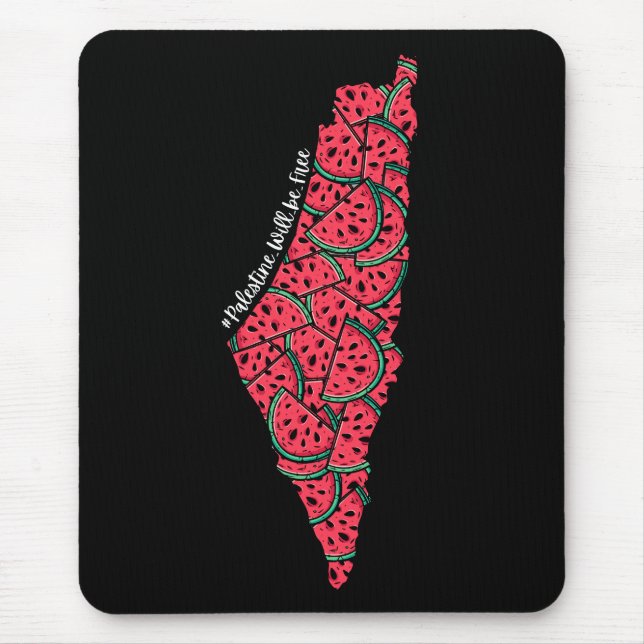 Palestina Karta fullt Watermelons | Gratis palesti Musmatta (Framsidan)