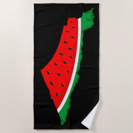 Palestina Karta Watermelon frihetssymbol