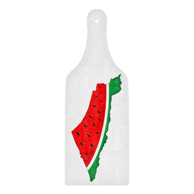 Palestina Karta Watermelon frihetssymbol (Framsidan)