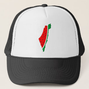 Palestina Karta Watermelon frihetssymbol Keps
