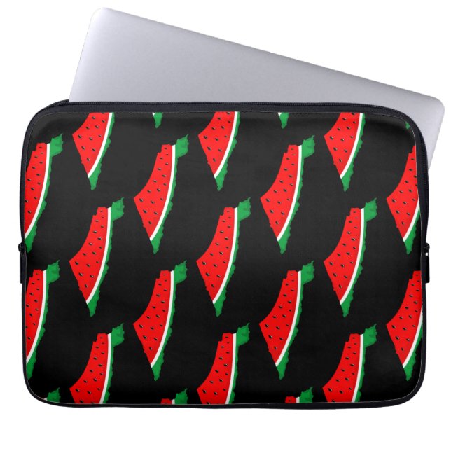 Palestina Karta Watermelon frihetssymbol Laptop Fodral (Framsidan)