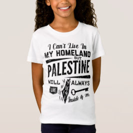 Palestina kommer alltid att leva i mitt Blk T Shirt
