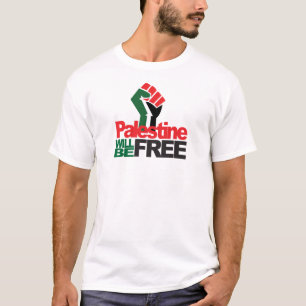Palestina kommer att bli fritt från Spara Manar i  T-shirt