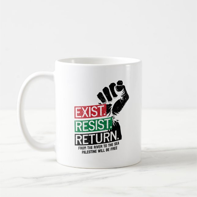 Palestina kommer att vara fritt kaffemugg (Vänster)