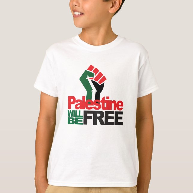 Palestina kommer att vara fritt t shirt (Framsida)