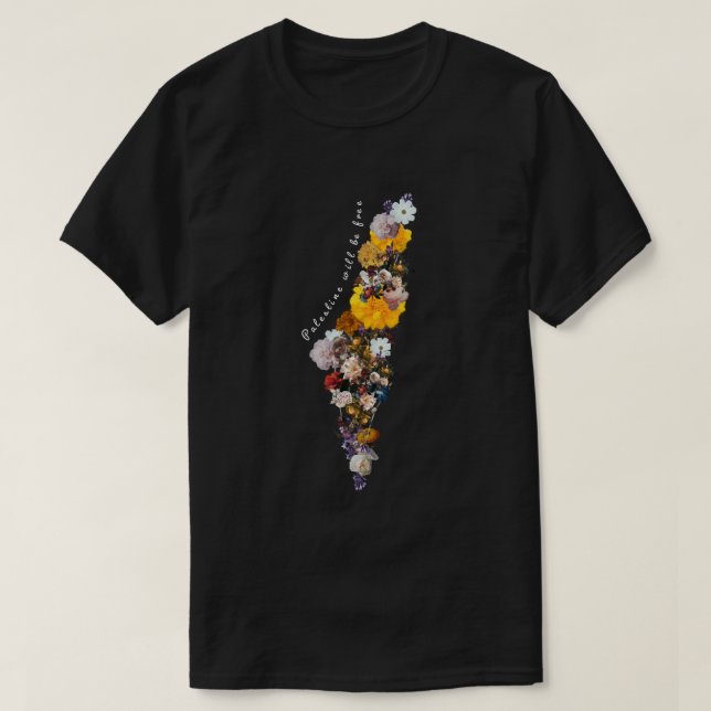 Palestina kommer att vara fritt t shirt (Design framsida)