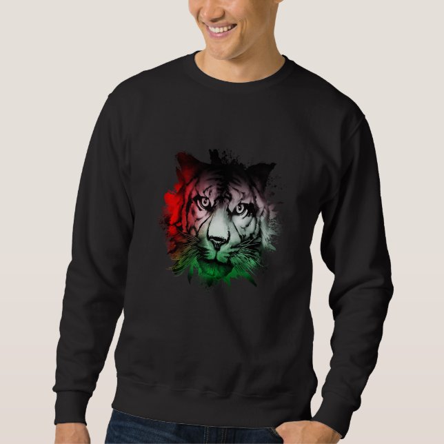 Palestina Lång Ärmad Tröja (Framsida)