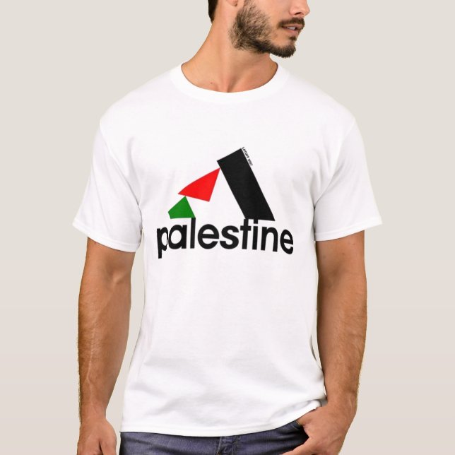 Palestina logotyp t-shirt (Framsida)