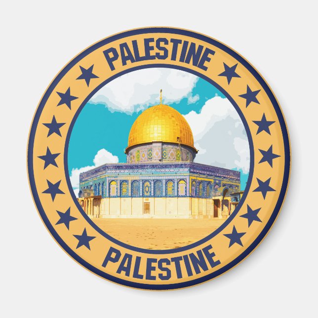 Palestina Magnet (Framsidan)