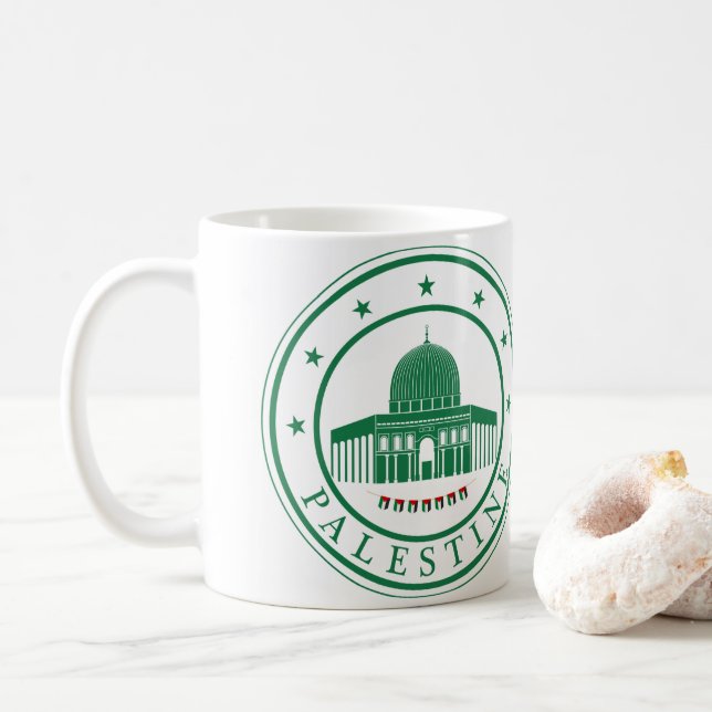 Palestina Mugg (Med munk)