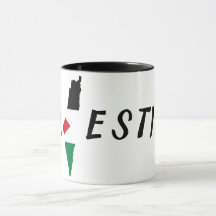 Palestina-mugg