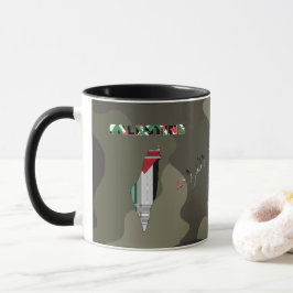 Palestina-mugg - Palestinsk scarf-gåva-mugg Mugg