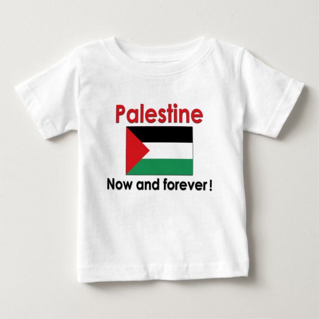 Palestina nu och för evigt tee (Framsida)