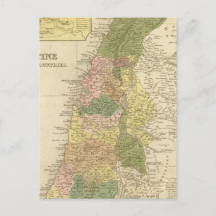 Palestina och angränsande Land Vykort