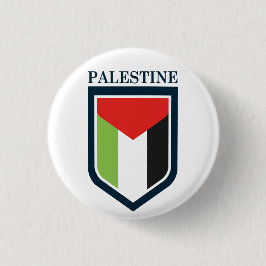 Palestina och Palestina-flagga Knapp