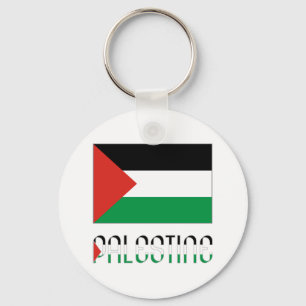 Palestina och Palestina-Flagga Nyckelring