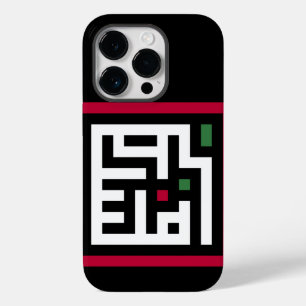 Palestina ord i arabiska Wordart-ord flagga