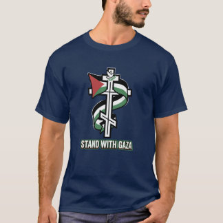 Palestina Ortodoxt Kristet Kors T-Shirt