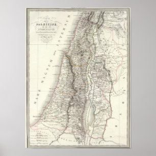 Palestina ou Terre Sainte - det heliga landet Poster