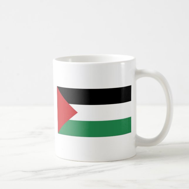Palestina palestinsk flagga kaffemugg (Höger)