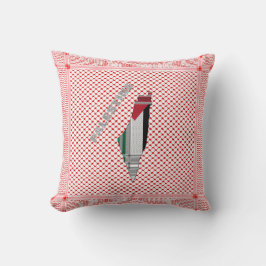 Palestina Pillow - Palestinsk Keffiyeh Decor Kudde