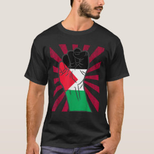 Palestina Proud Flagga T Shirt
