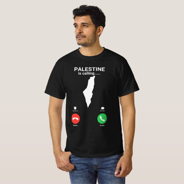 Palestina ringer t shirt (Hel framsida)
