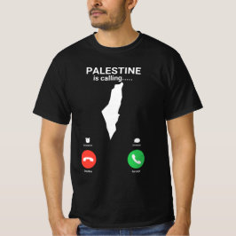 Palestina ringer t shirt