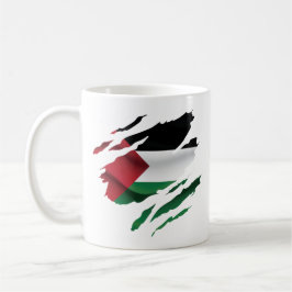 Palestina rivet pride Flagga T-Shirt Dekorativ kud Kaffemugg