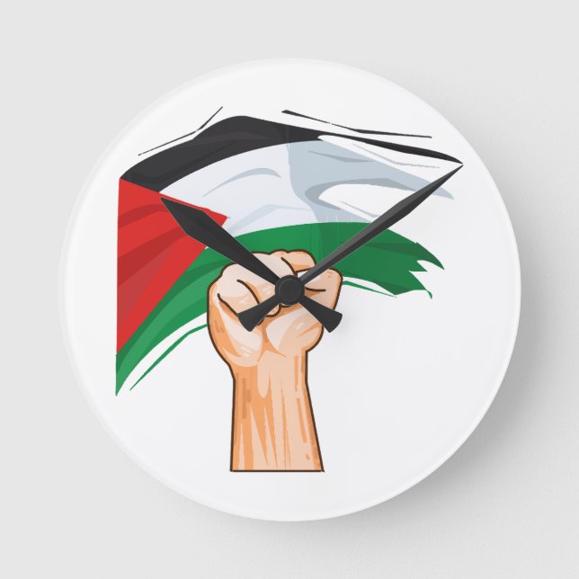 Palestina Rund Klocka (Framsida)