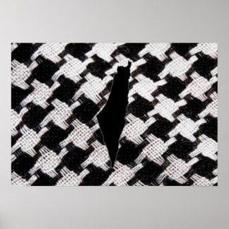 Palestina Scarf med Karta Poster